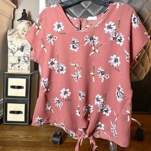 Sienna Sky Flower Blouse